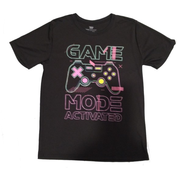 Tek Gear Women Active Top Size XL Black Game Mode T-Shirt DryTek Short Sleeve - Picture 6 of 9